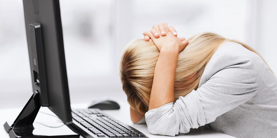 frustrated business woman frustrated business woman